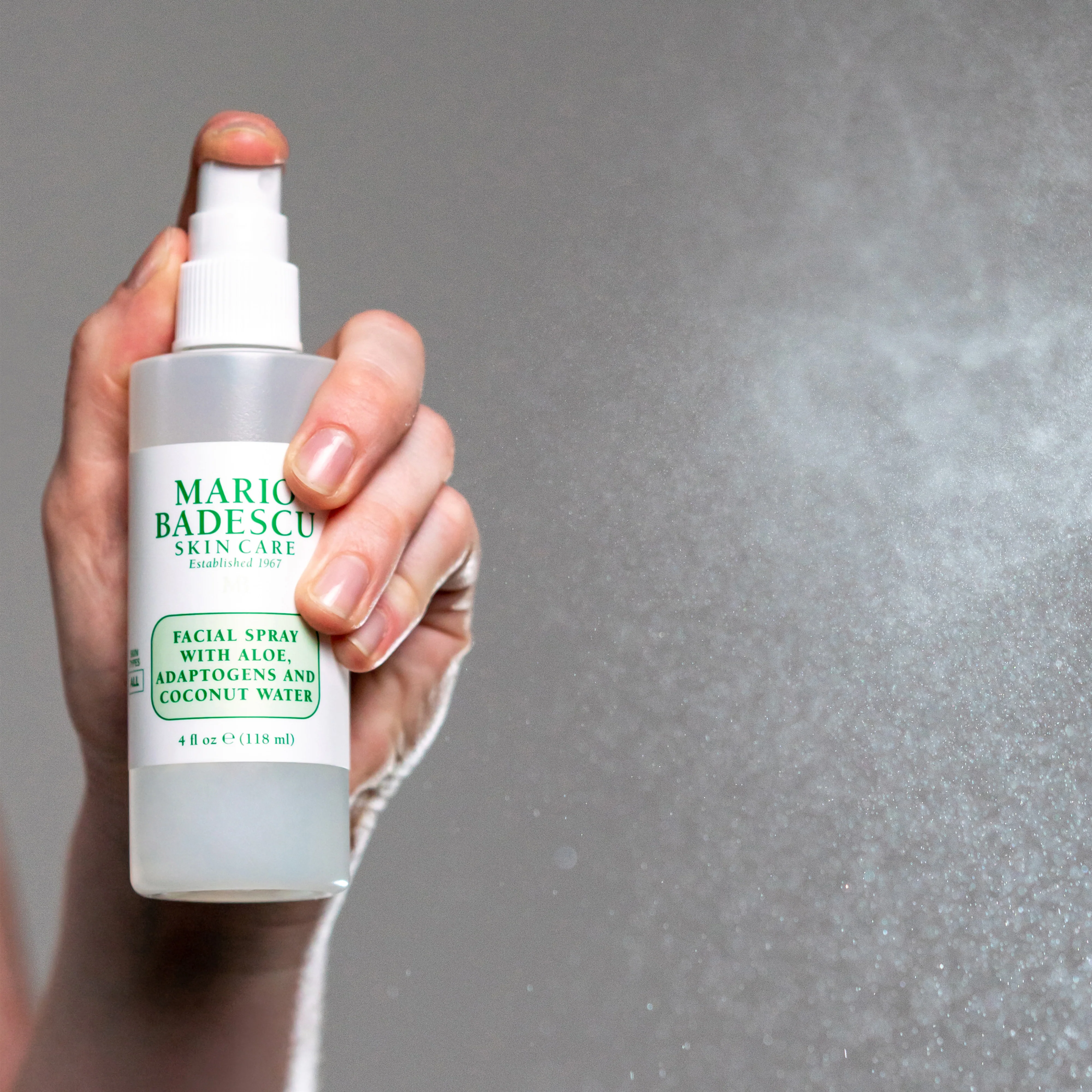 Facial Spray With Aloe, Adaptogens And Coconut Water - Image 3