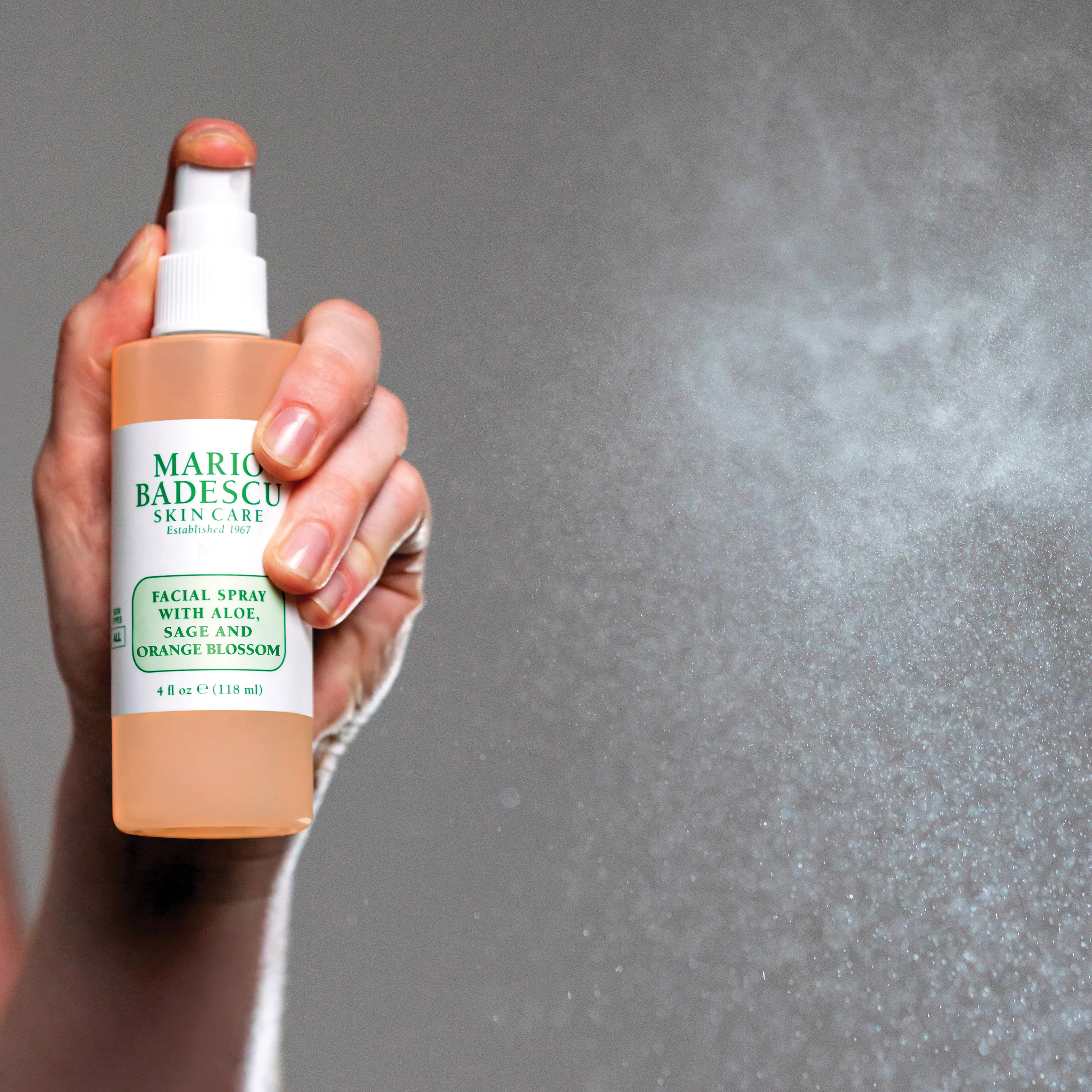 Facial Spray With Aloe, Sage And Orange Blossom - Image 3