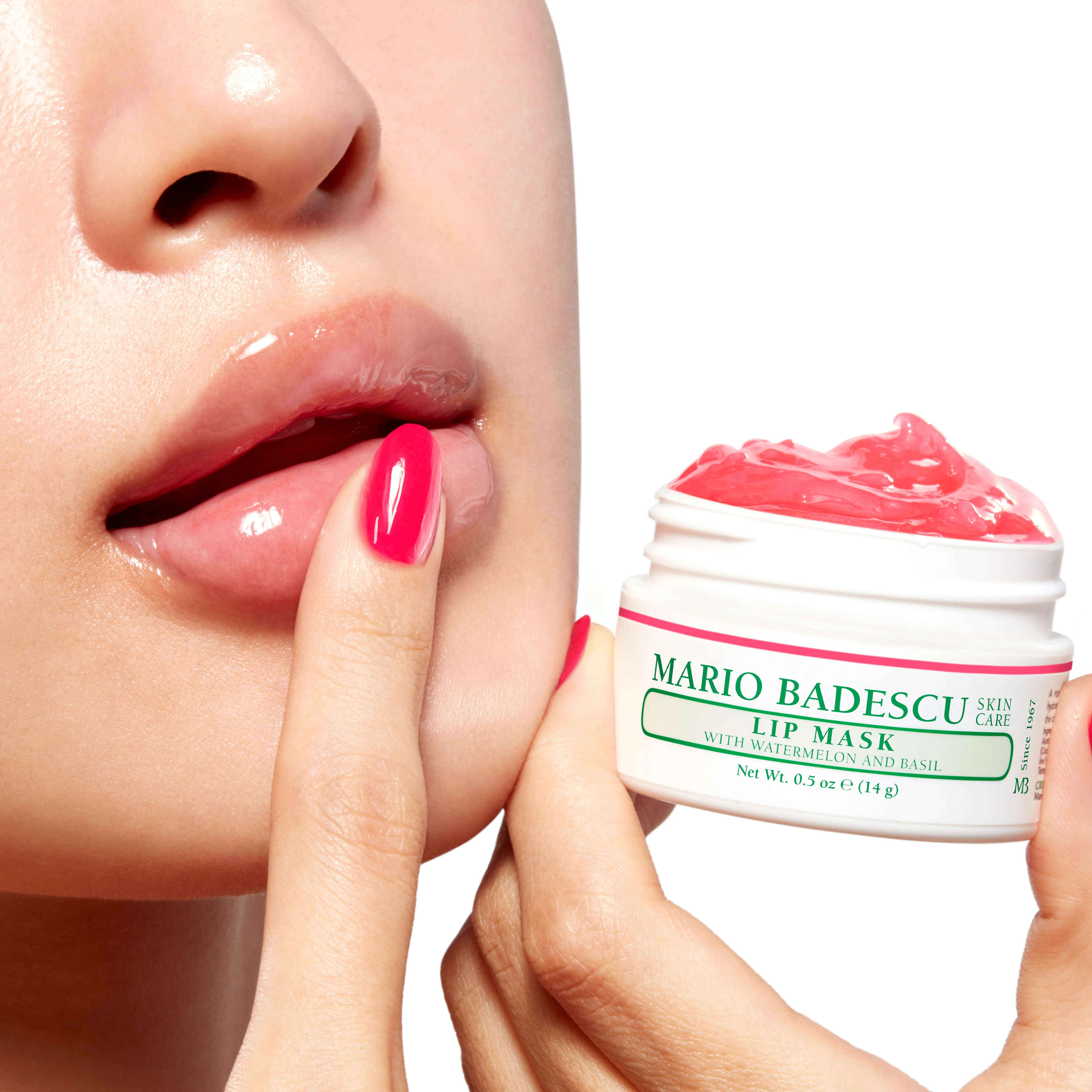 Lip Mask with Watermelon and Basil - Image 5